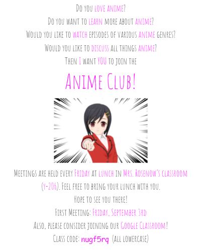 pvhs anime club