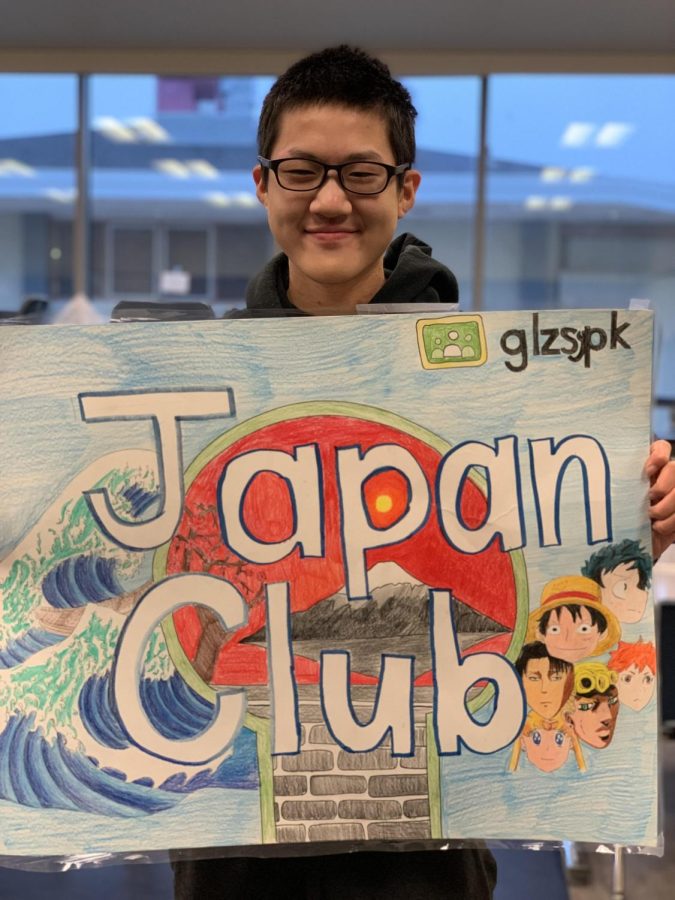 Hans Gao (10) recruited Japan Club members and friends to sign up.