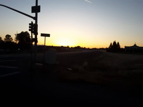 Sunset on 5/21/22 at the north end of Chico.