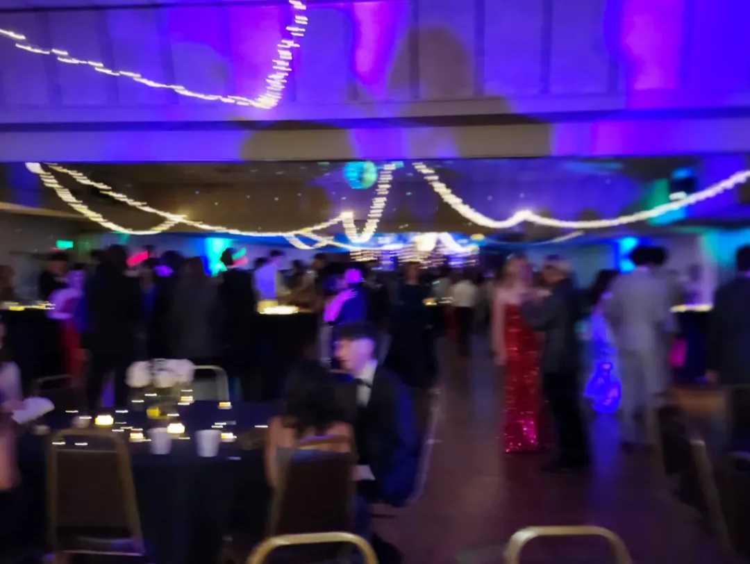 A Prom night raging away.
